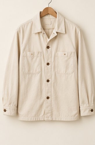Sobrecamisa cruda