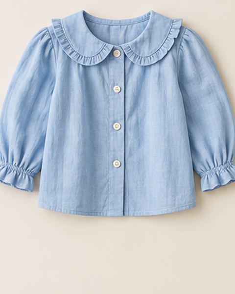 Blusa azul cielo